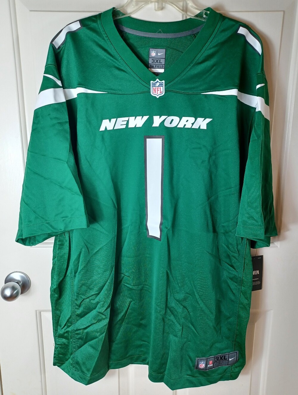 Nike New York Jets Ahmad Sauce Gardner On Field Jersey Men's Size 3XL Brand New